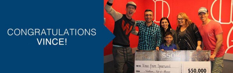 Congratulations Vince
