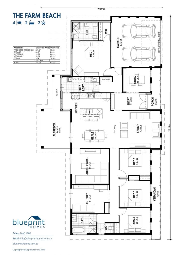 Farm Beach floorplan