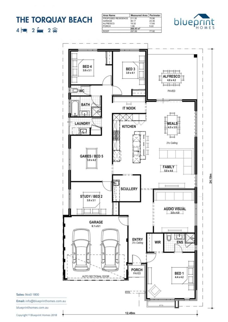 Turquoise Beach floorplan