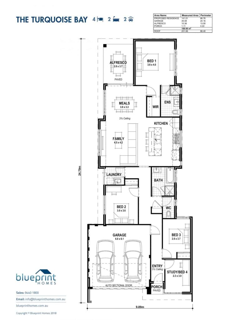 Turquoise Bay floorplan
