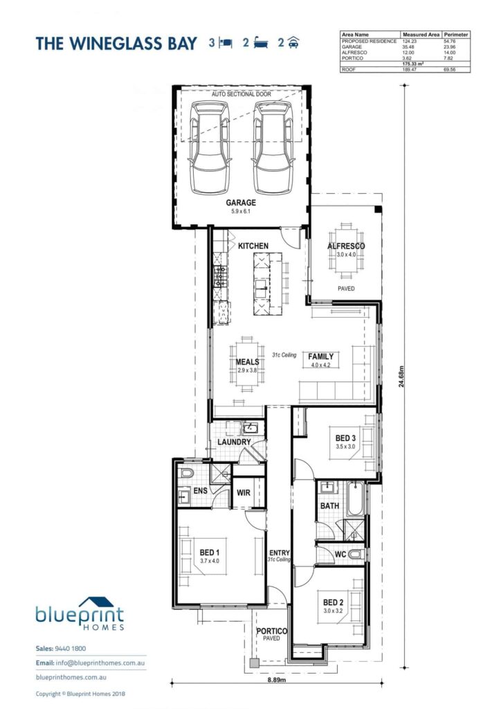 Wineglass Bay floorplan