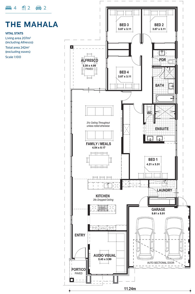 mahala floorplan