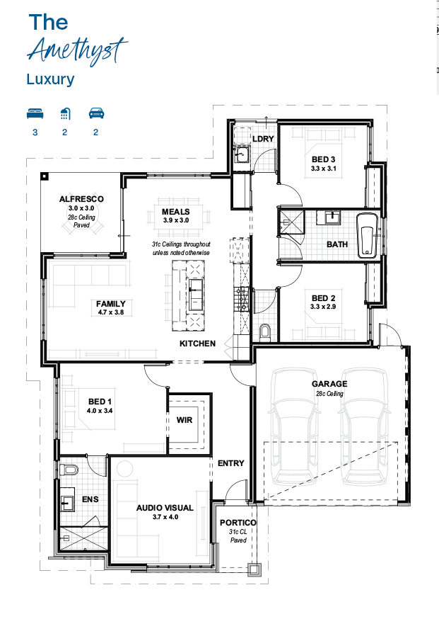 The Amethyst Luxury_floorplans