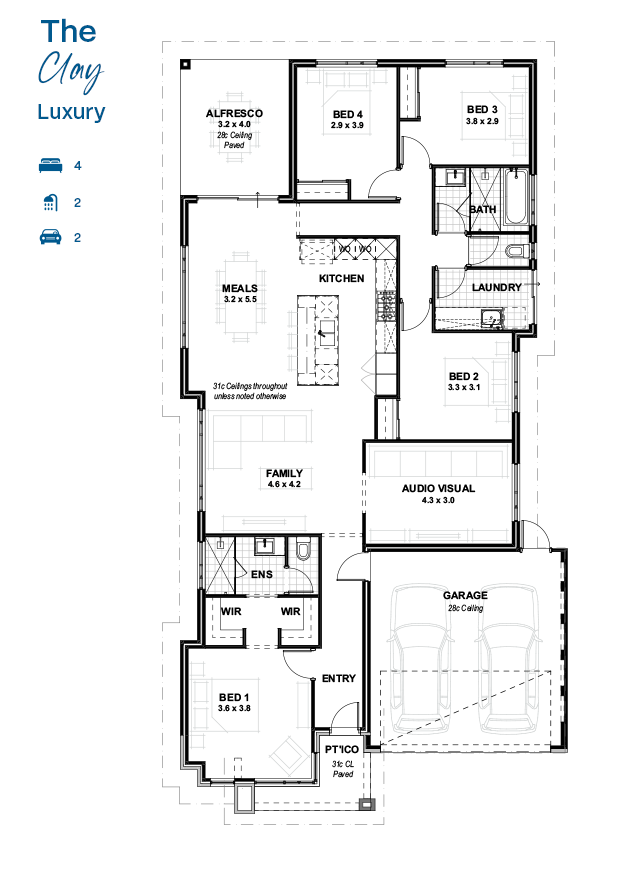 The Clay Luxury_floorplans