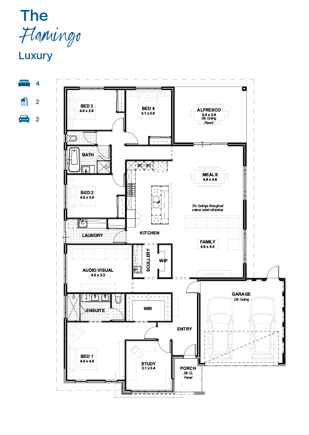 The Flamingo Luxury_floorplans