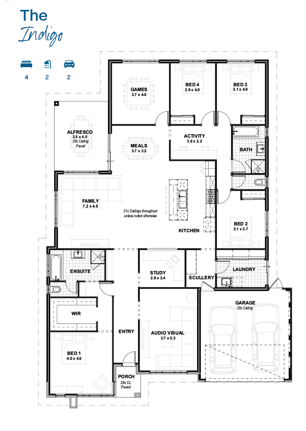 The Indigo_Lifestyle-range-floorplans