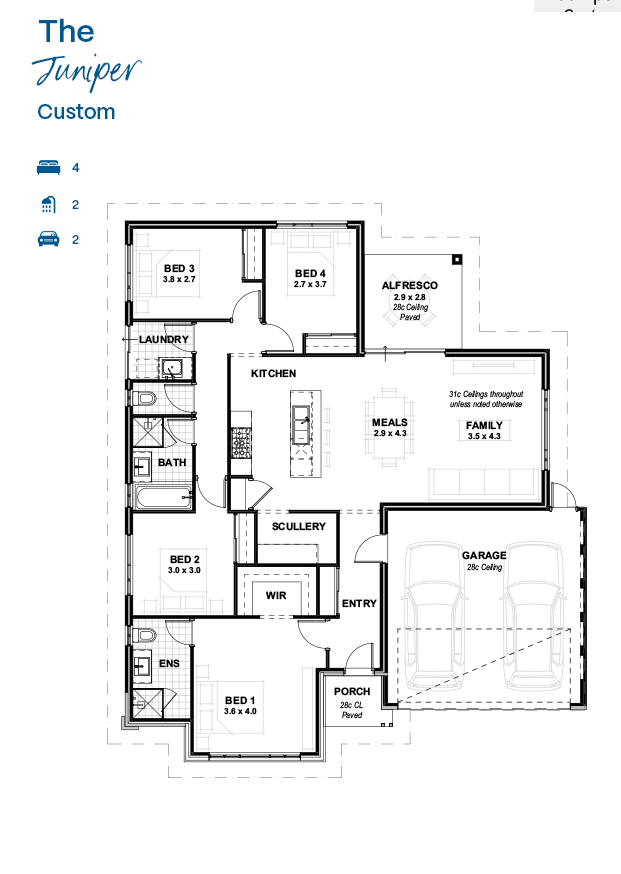 The Juniper Custom_floorplans