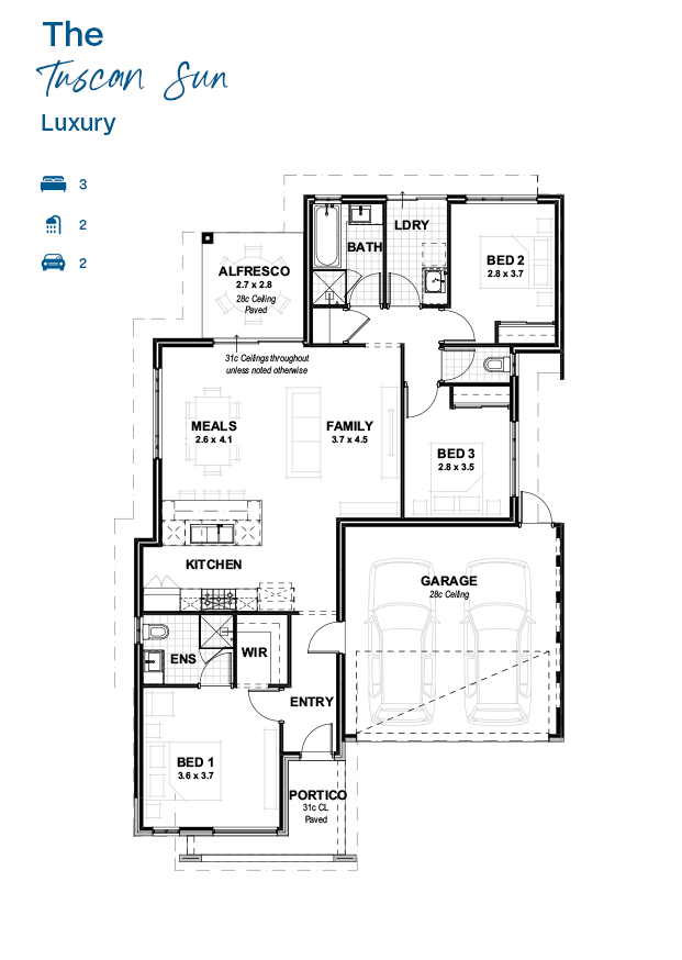 Tuscan Sun Luxury_floorplans